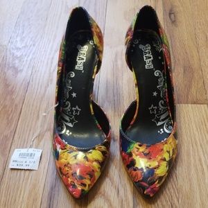 Floral heels